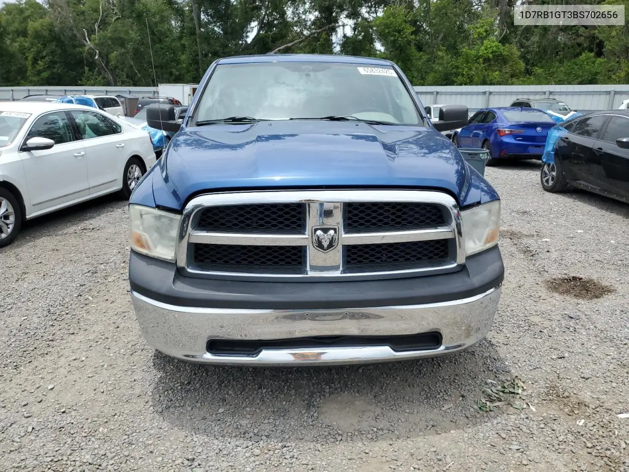 2011 Dodge Ram 1500 VIN: 1D7RB1GT3BS702656 Lot: 65832425