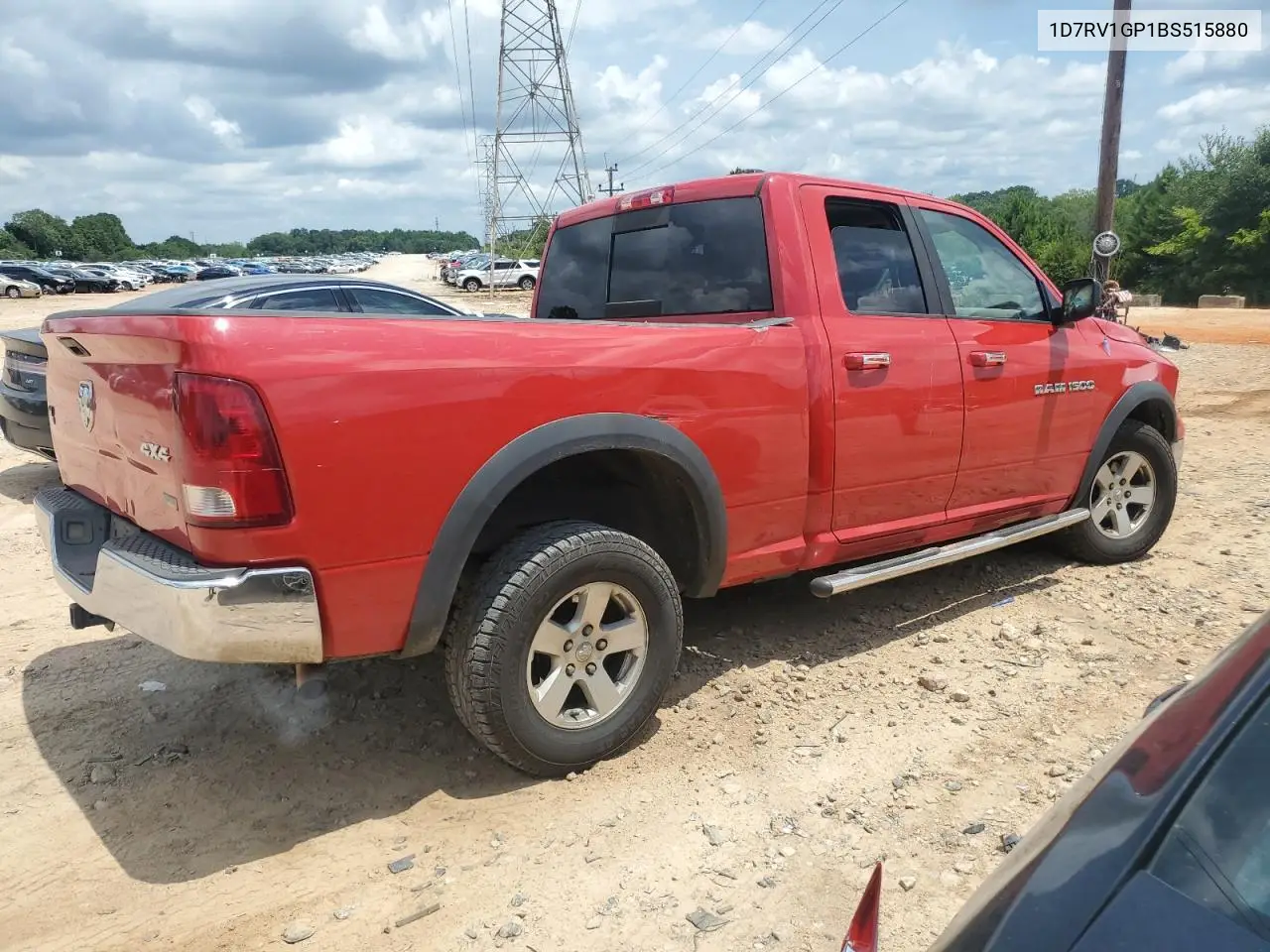 2011 Dodge Ram 1500 VIN: 1D7RV1GP1BS515880 Lot: 65893615