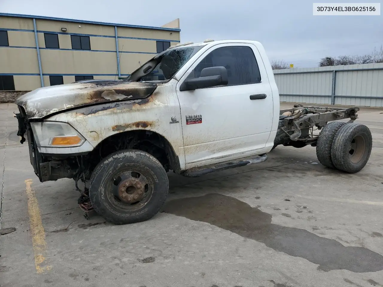 2011 Dodge Ram 3500 VIN: 3D73Y4EL3BG625156 Lot: 82441323