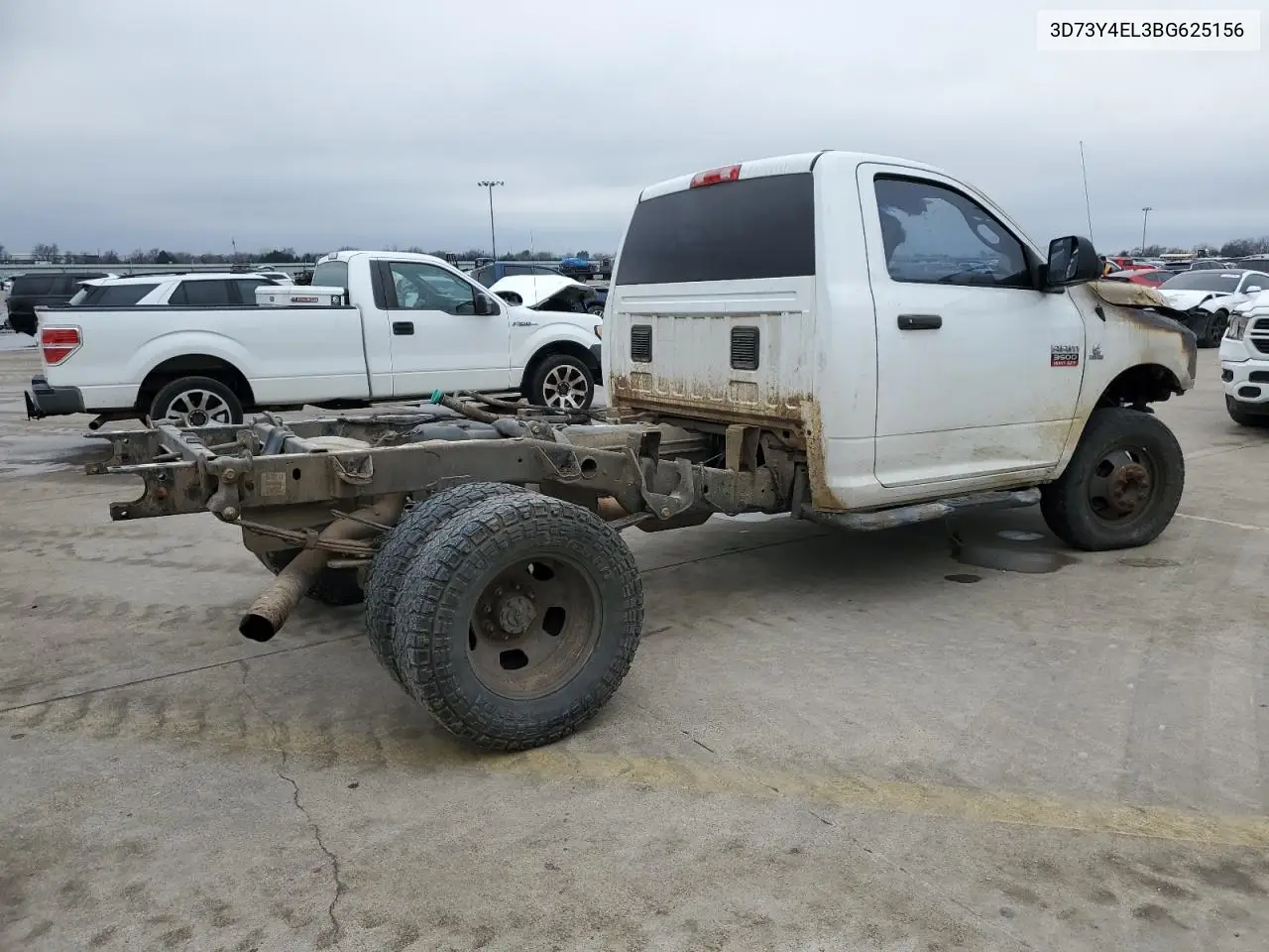 2011 Dodge Ram 3500 VIN: 3D73Y4EL3BG625156 Lot: 82441323
