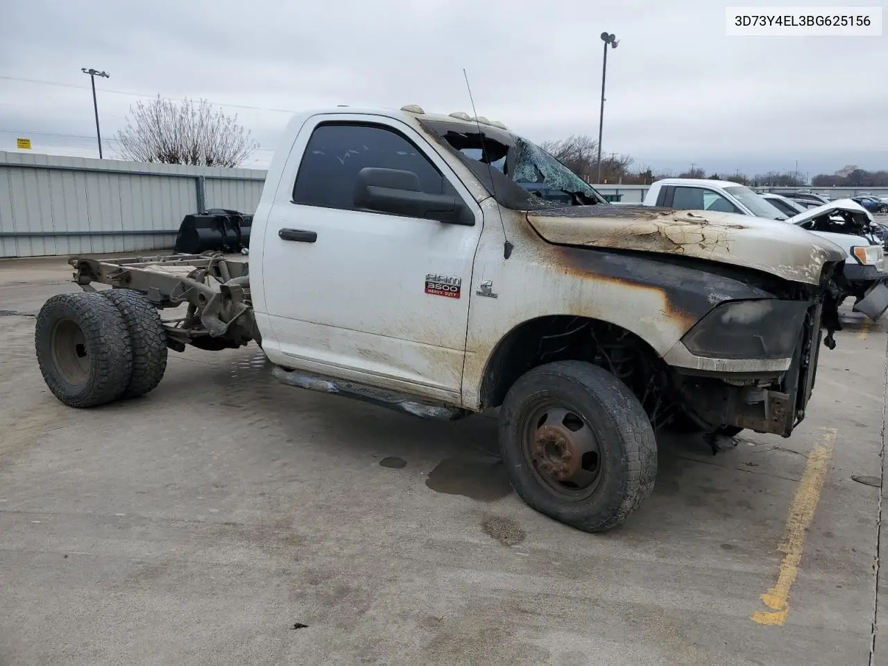 2011 Dodge Ram 3500 VIN: 3D73Y4EL3BG625156 Lot: 82441323