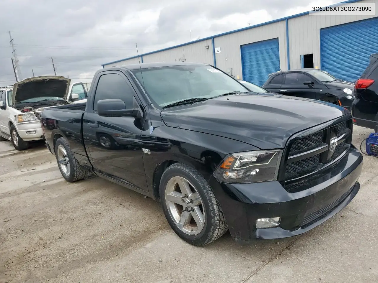 2012 Dodge Ram 1500 St VIN: 3C6JD6AT3CG273090 Lot: 50933795