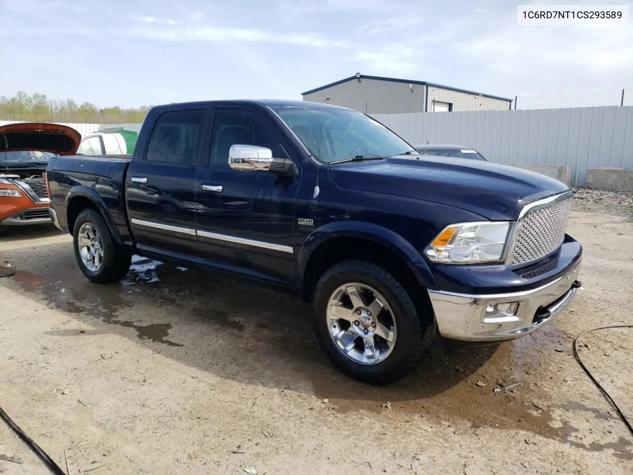 2012 Dodge Ram 1500 Laramie VIN: 1C6RD7NT1CS293589 Lot: 52960105