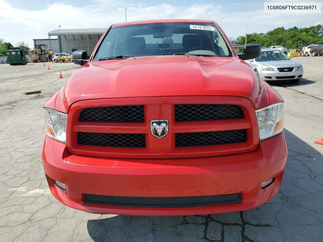 2012 Dodge Ram 1500 St VIN: 1C6RD6FT9CS236971 Lot: 54761035