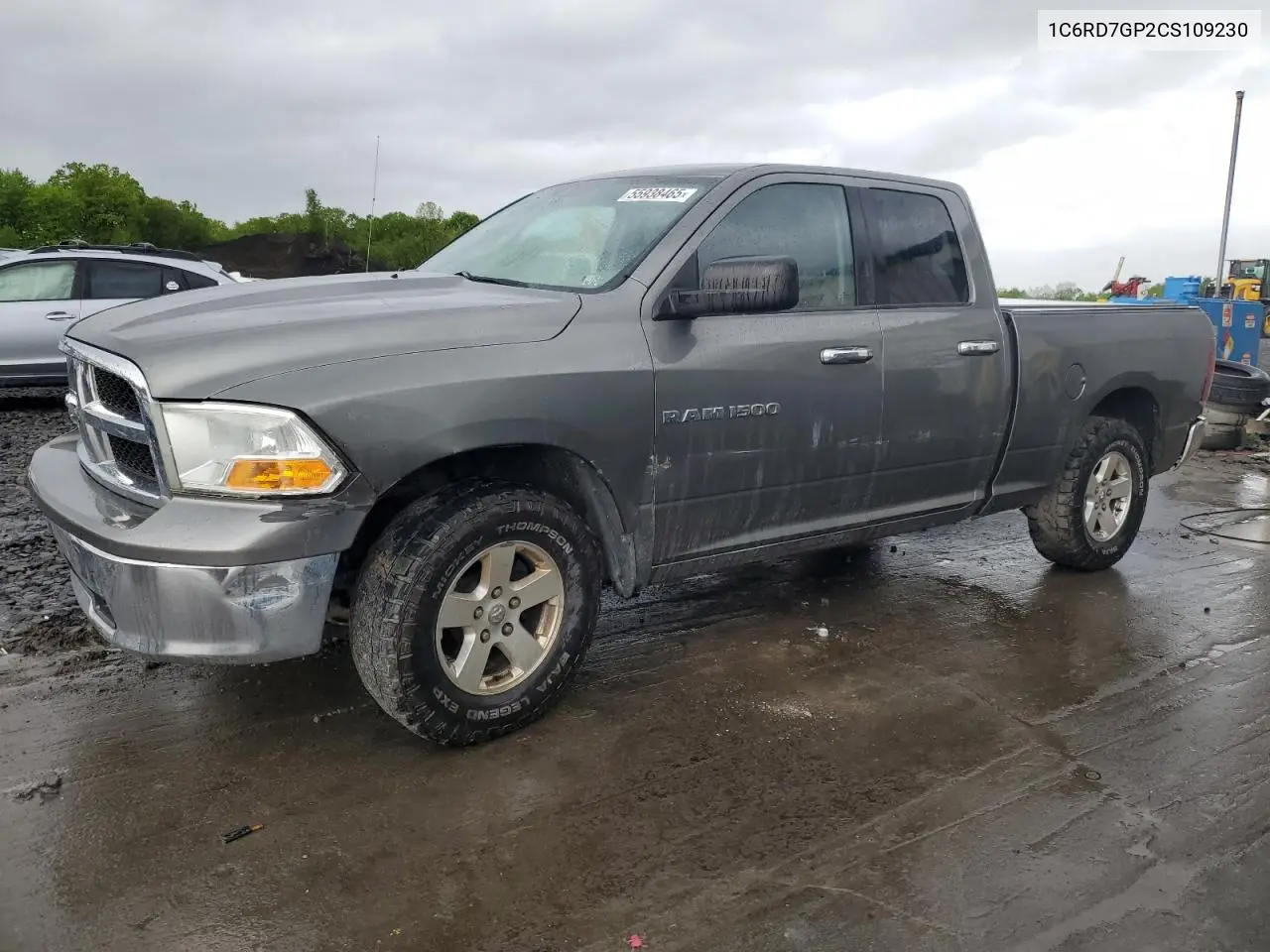 2012 Dodge Ram 1500 Slt VIN: 1C6RD7GP2CS109230 Lot: 55938465