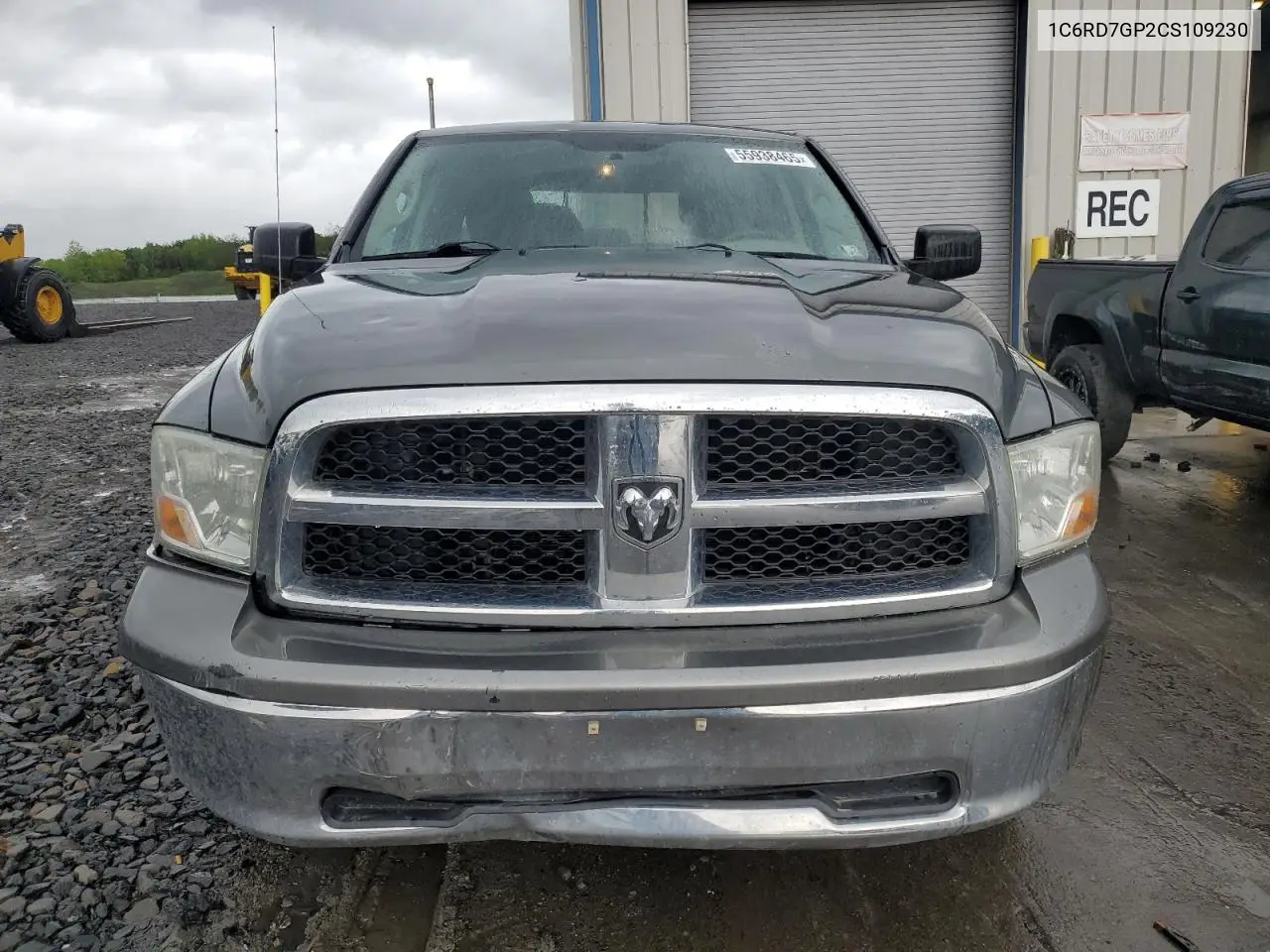 2012 Dodge Ram 1500 Slt VIN: 1C6RD7GP2CS109230 Lot: 55938465