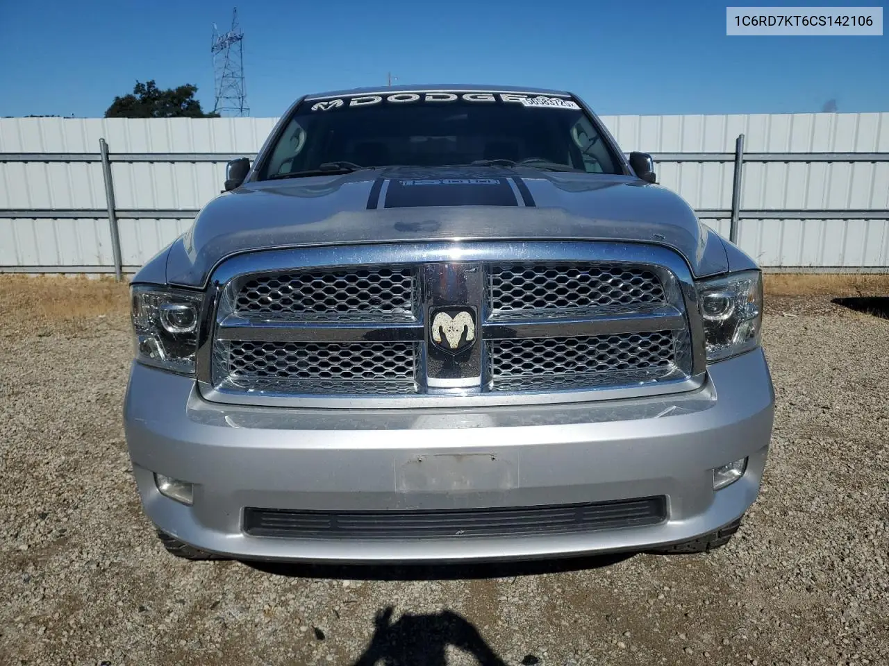 2012 Dodge Ram 1500 St VIN: 1C6RD7KT6CS142106 Lot: 56583725