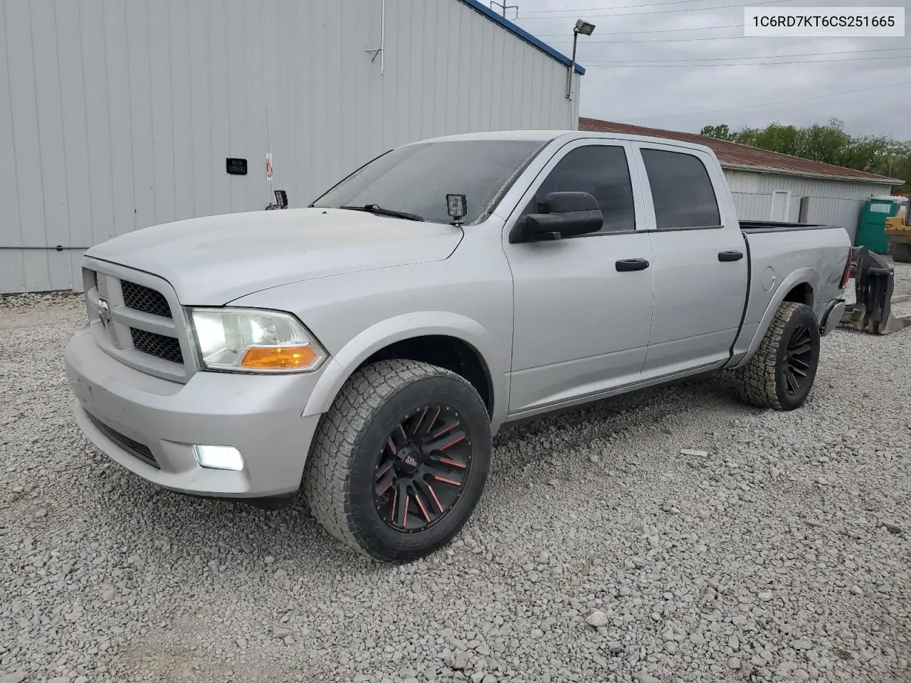 2012 Dodge Ram 1500 St VIN: 1C6RD7KT6CS251665 Lot: 56595265