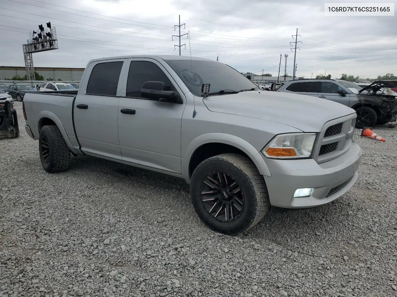 2012 Dodge Ram 1500 St VIN: 1C6RD7KT6CS251665 Lot: 56595265