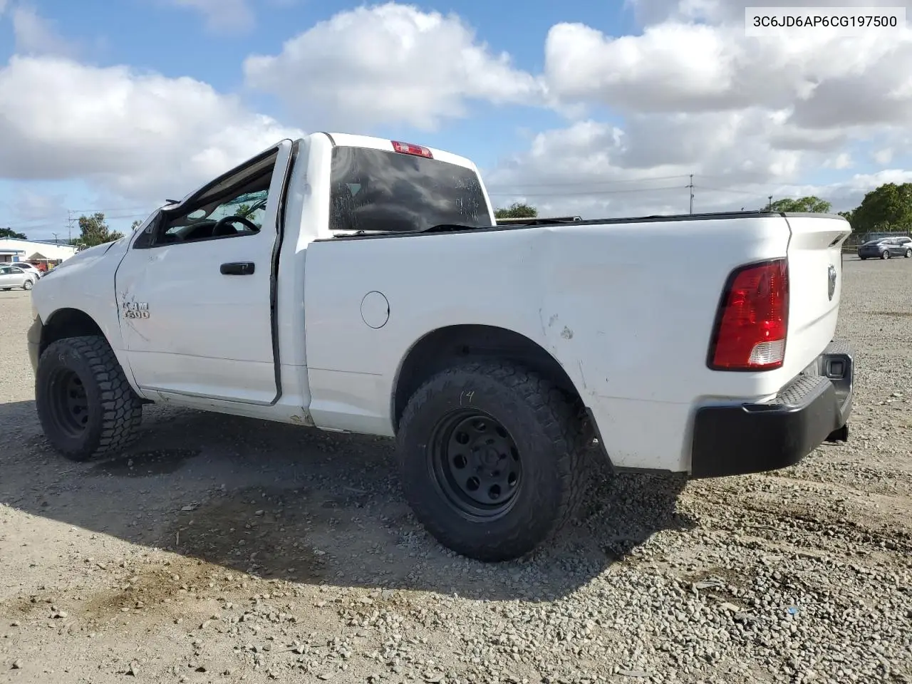 2012 Dodge Ram 1500 St VIN: 3C6JD6AP6CG197500 Lot: 56677015