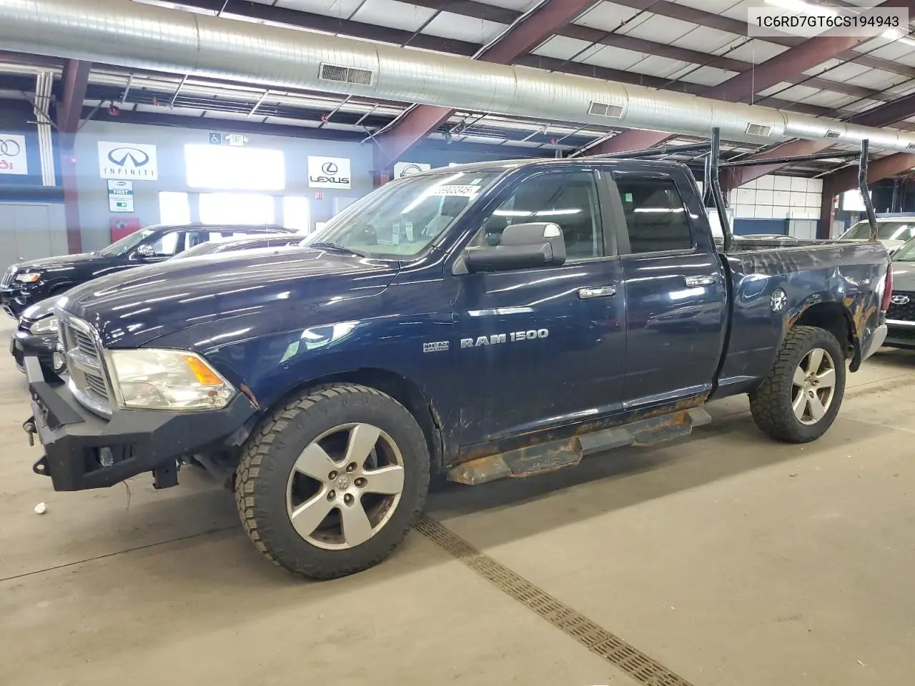 2012 Dodge Ram 1500 Slt VIN: 1C6RD7GT6CS194943 Lot: 56903345