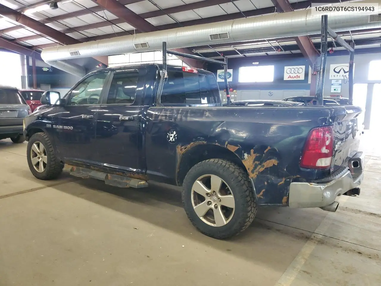 2012 Dodge Ram 1500 Slt VIN: 1C6RD7GT6CS194943 Lot: 56903345