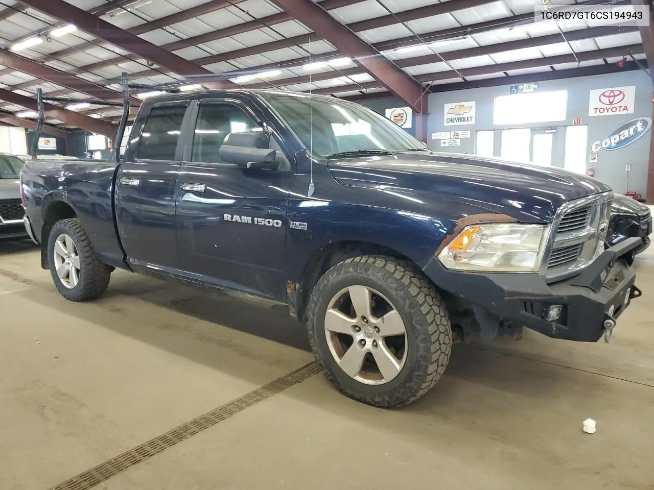 2012 Dodge Ram 1500 Slt VIN: 1C6RD7GT6CS194943 Lot: 56903345