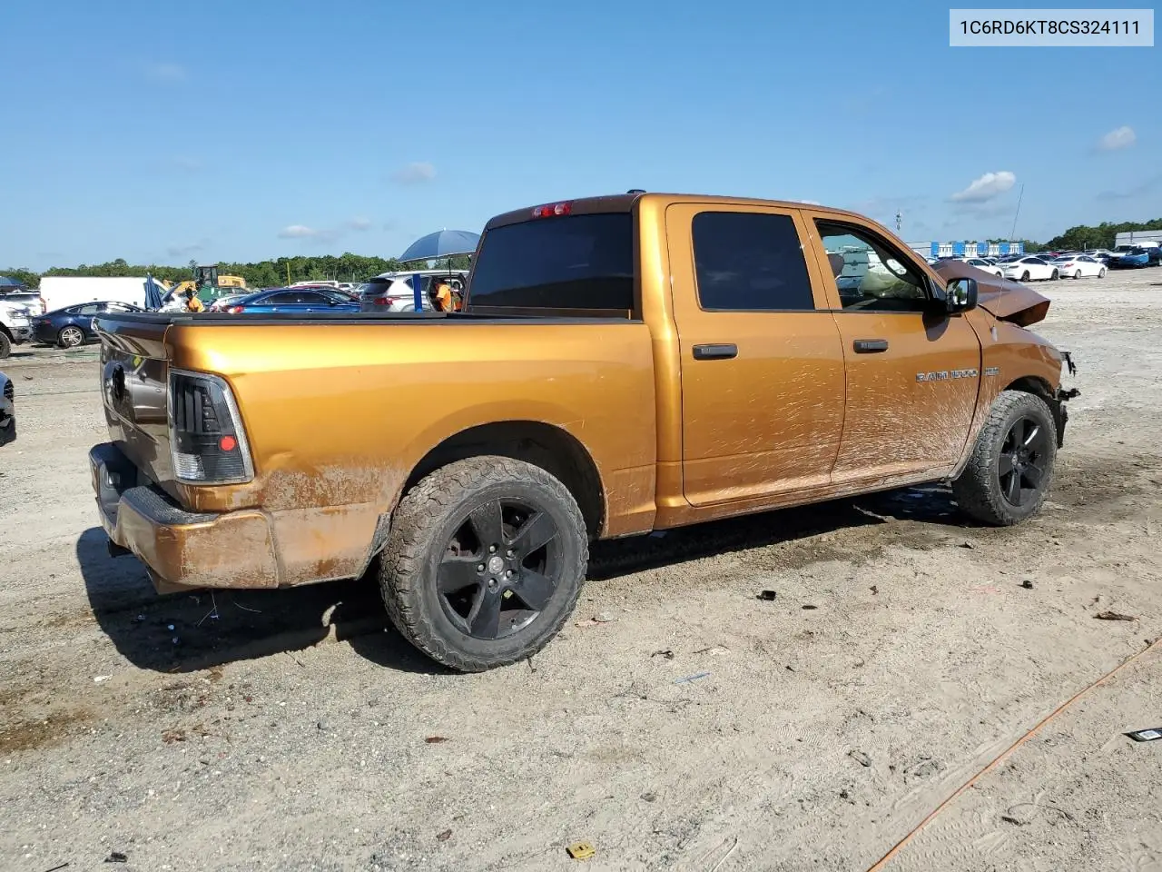 2012 Dodge Ram 1500 St VIN: 1C6RD6KT8CS324111 Lot: 57019995