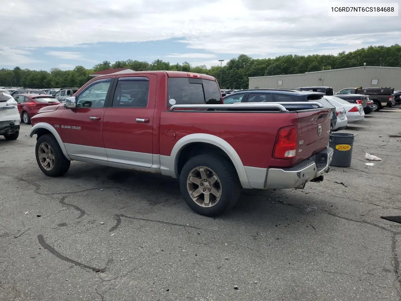 2012 Dodge Ram 1500 Laramie VIN: 1C6RD7NT6CS184688 Lot: 60840395
