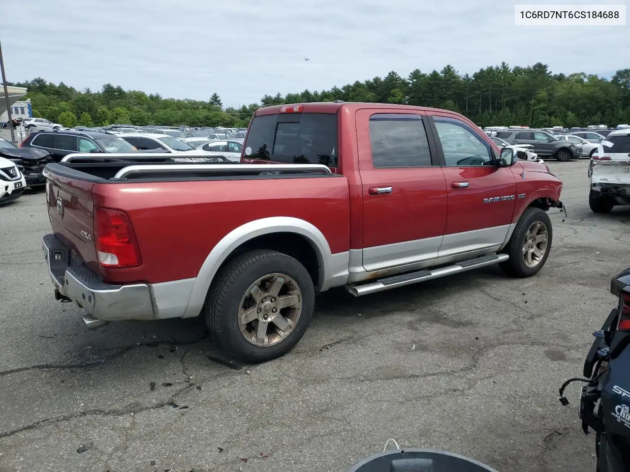 2012 Dodge Ram 1500 Laramie VIN: 1C6RD7NT6CS184688 Lot: 60840395