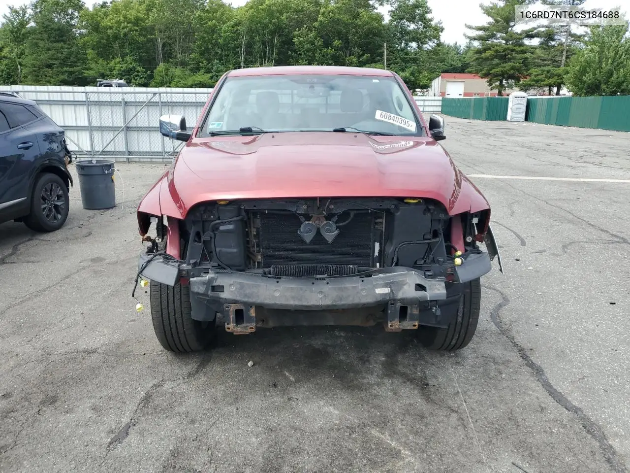 2012 Dodge Ram 1500 Laramie VIN: 1C6RD7NT6CS184688 Lot: 60840395
