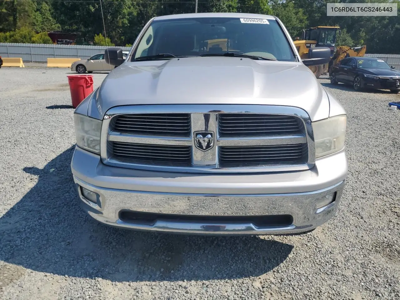 2012 Dodge Ram 1500 Slt VIN: 1C6RD6LT6CS246443 Lot: 60996205