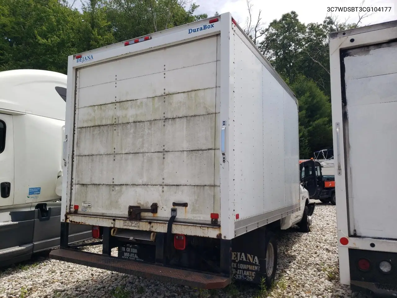 2012 Dodge Ram 3500 St VIN: 3C7WDSBT3CG104177 Lot: 61028465