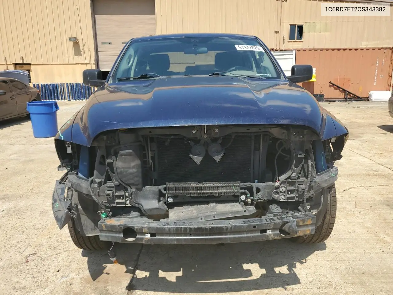 2012 Dodge Ram 1500 St VIN: 1C6RD7FT2CS343382 Lot: 61137675