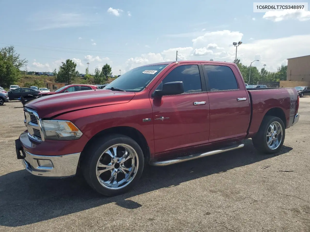 2012 Dodge Ram 1500 Slt VIN: 1C6RD6LT7CS348897 Lot: 61303515