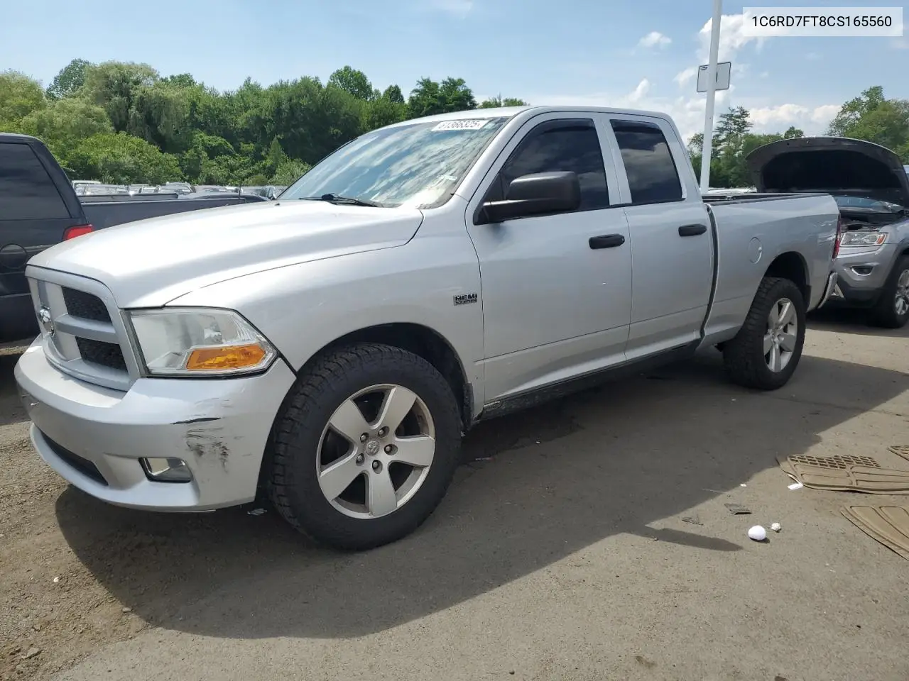 2012 Dodge Ram 1500 St VIN: 1C6RD7FT8CS165560 Lot: 61366325