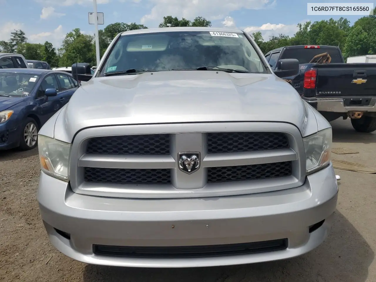 2012 Dodge Ram 1500 St VIN: 1C6RD7FT8CS165560 Lot: 61366325