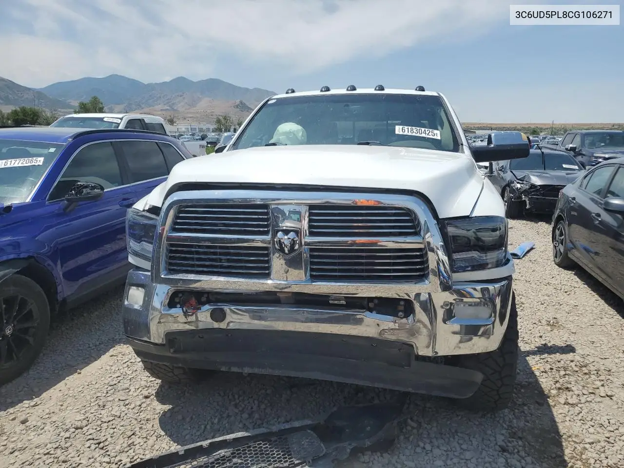 2012 Dodge Ram 2500 Longhorn VIN: 3C6UD5PL8CG106271 Lot: 61830425