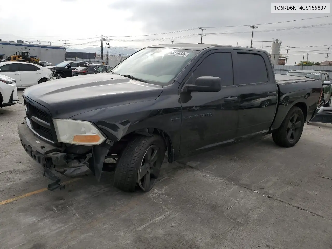2012 Dodge Ram 1500 St VIN: 1C6RD6KT4CS156807 Lot: 62300235