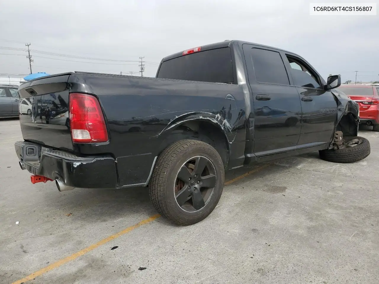 2012 Dodge Ram 1500 St VIN: 1C6RD6KT4CS156807 Lot: 62300235