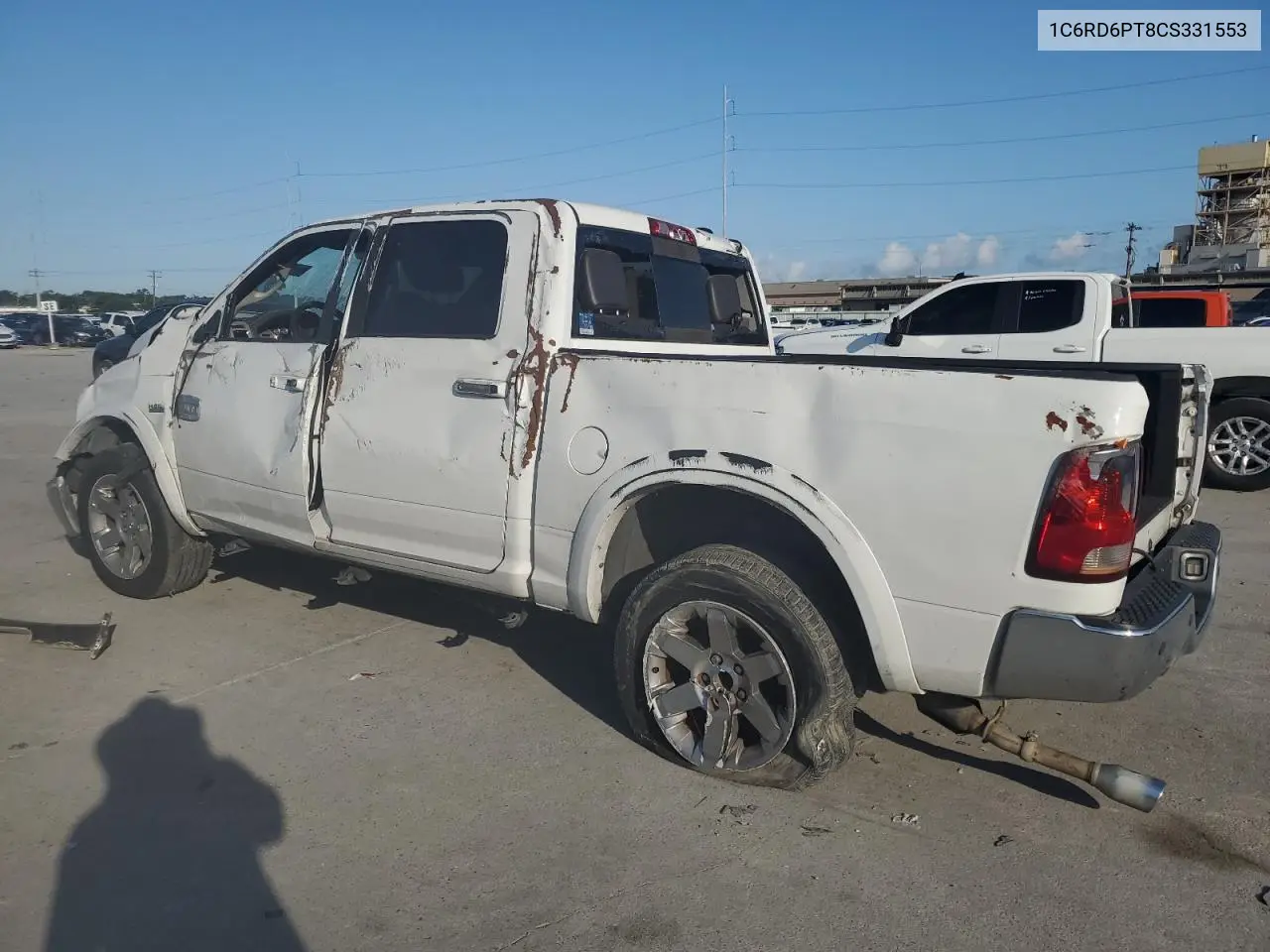 2012 Dodge Ram 1500 Longhorn VIN: 1C6RD6PT8CS331553 Lot: 62410915