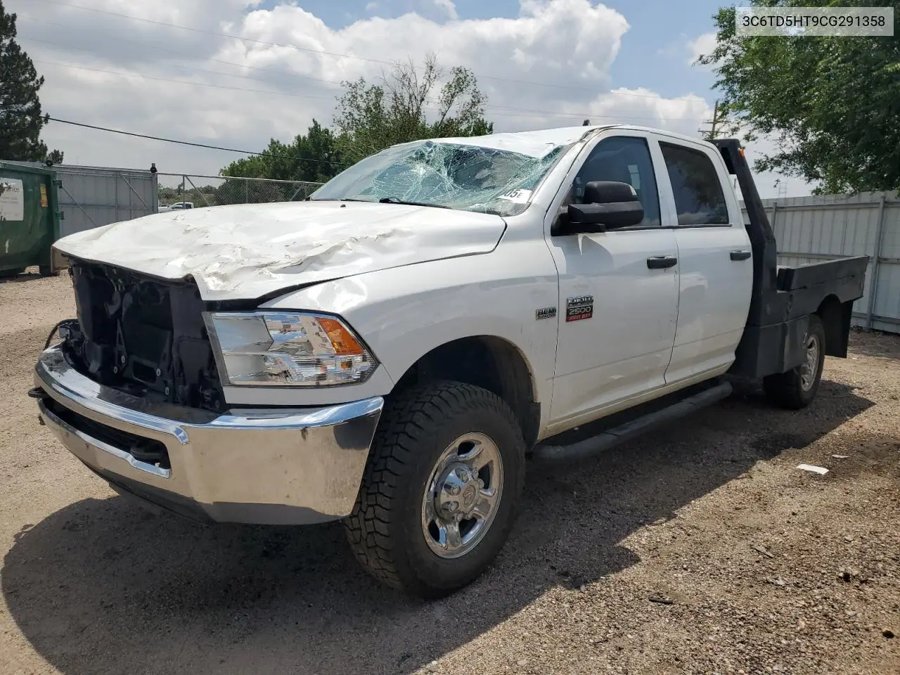 2012 Dodge Ram 2500 St VIN: 3C6TD5HT9CG291358 Lot: 62506305