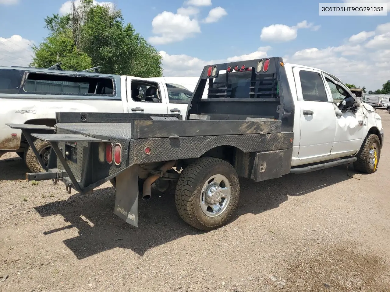 2012 Dodge Ram 2500 St VIN: 3C6TD5HT9CG291358 Lot: 62506305
