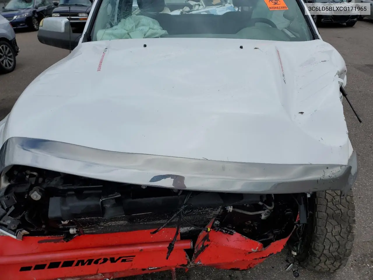 2012 Dodge Ram 2500 Slt VIN: 3C6LD5BLXCG171965 Lot: 62593565