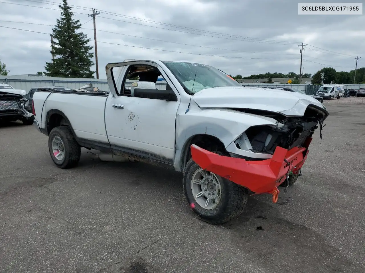 2012 Dodge Ram 2500 Slt VIN: 3C6LD5BLXCG171965 Lot: 62593565