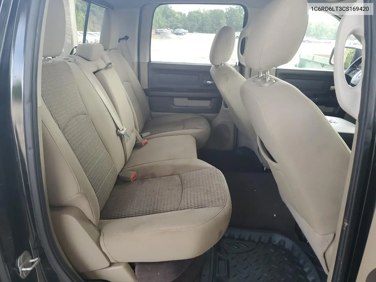 2012 Dodge Ram 1500 Slt VIN: 1C6RD6LT3CS169420 Lot: 62637115