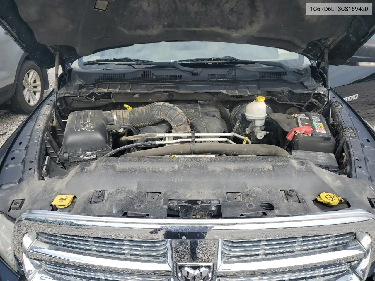 2012 Dodge Ram 1500 Slt VIN: 1C6RD6LT3CS169420 Lot: 62637115