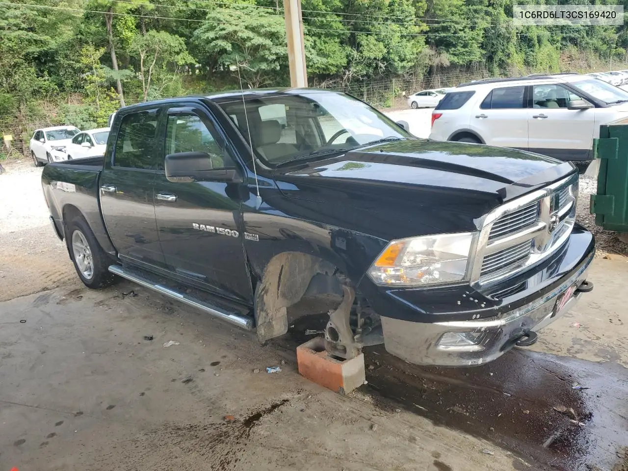 2012 Dodge Ram 1500 Slt VIN: 1C6RD6LT3CS169420 Lot: 62637115