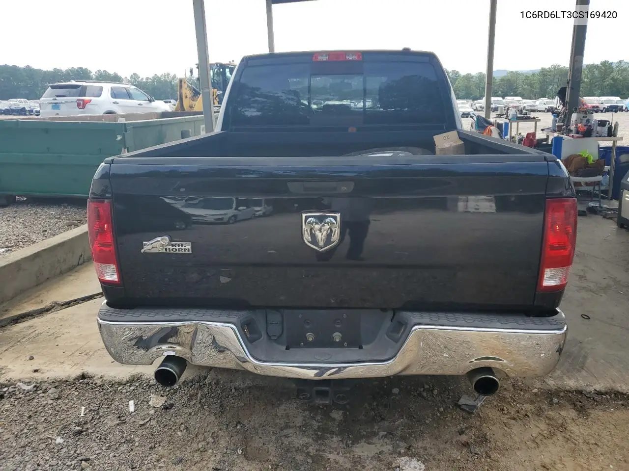 2012 Dodge Ram 1500 Slt VIN: 1C6RD6LT3CS169420 Lot: 62637115