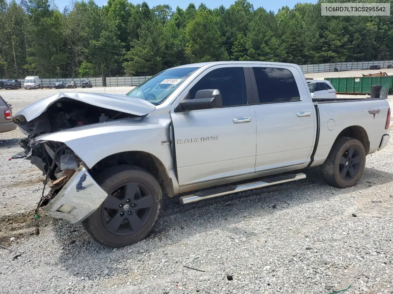 2012 Dodge Ram 1500 Slt VIN: 1C6RD7LT3CS295542 Lot: 62651655