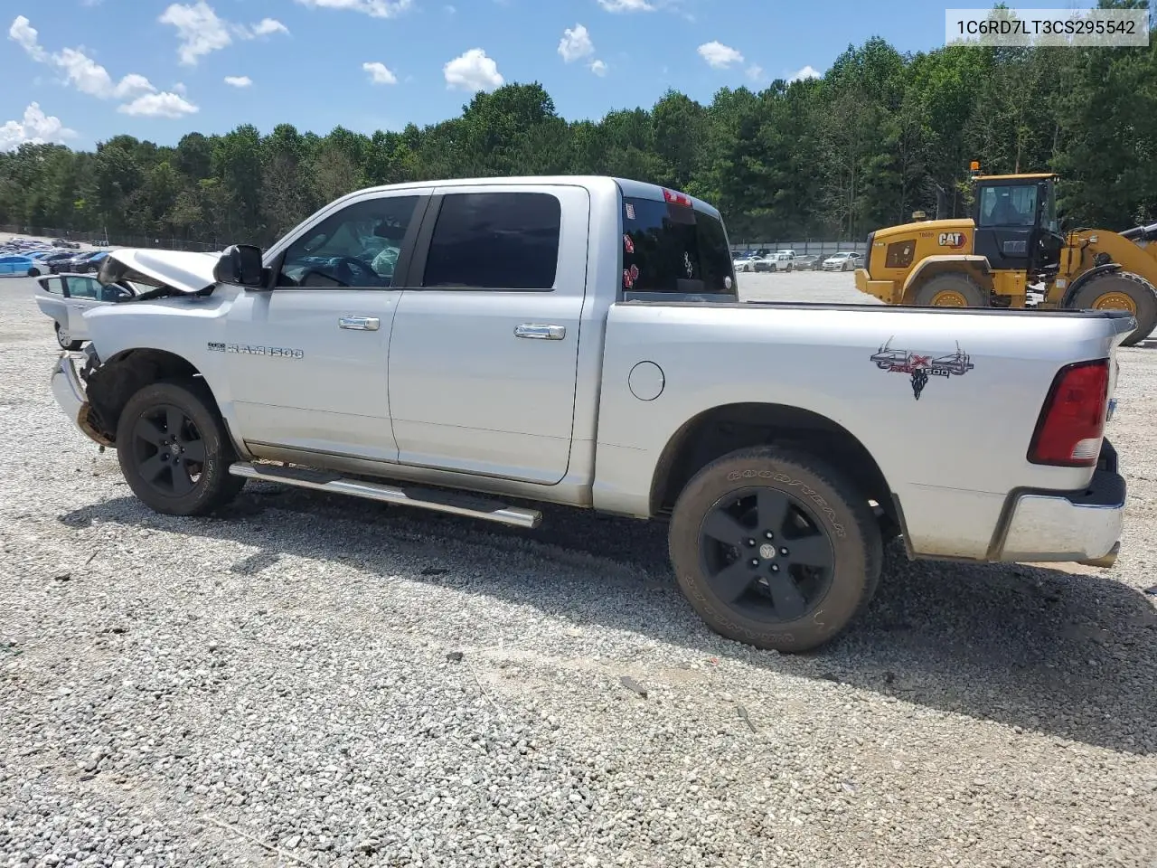 2012 Dodge Ram 1500 Slt VIN: 1C6RD7LT3CS295542 Lot: 62651655
