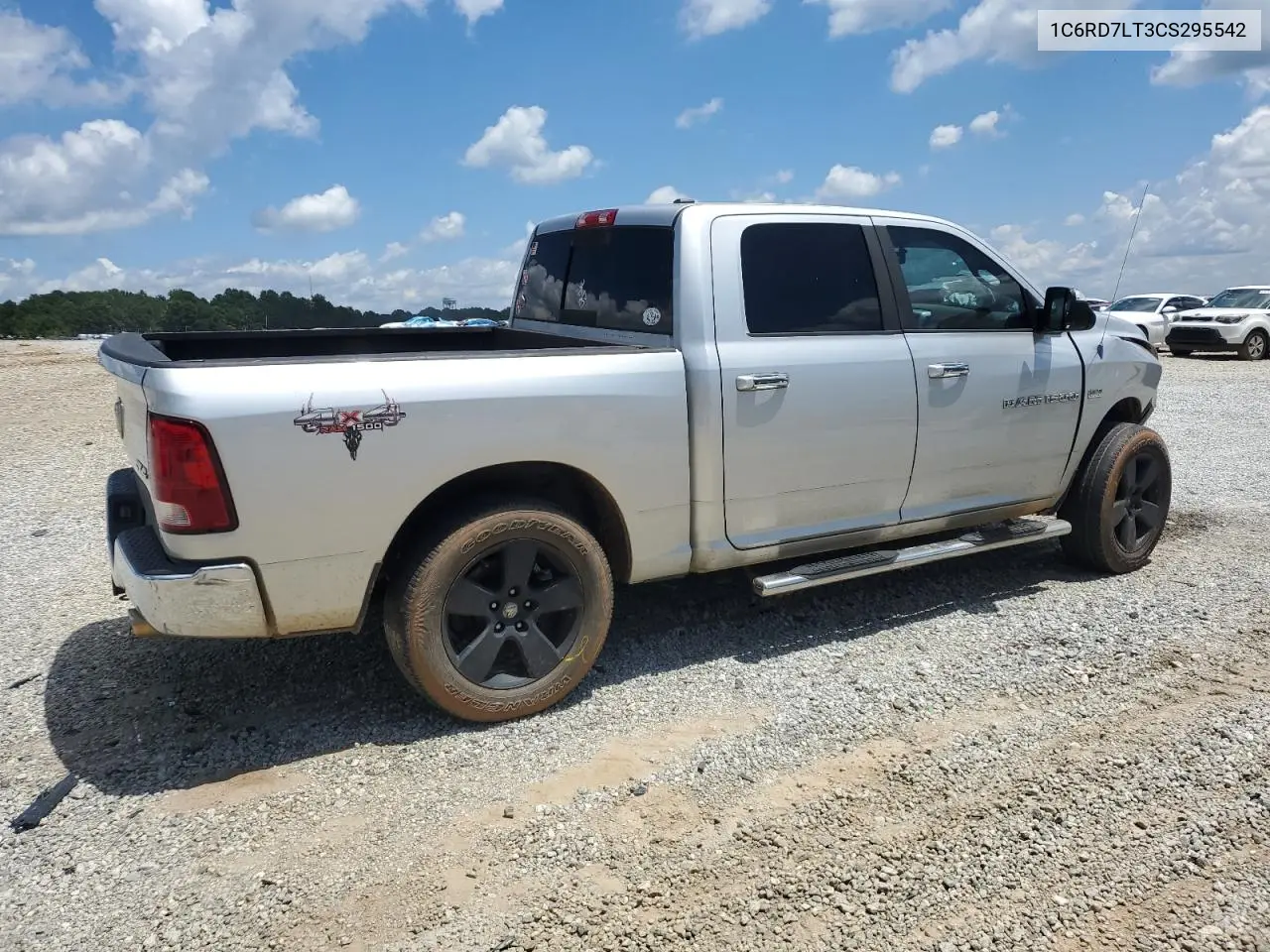 2012 Dodge Ram 1500 Slt VIN: 1C6RD7LT3CS295542 Lot: 62651655