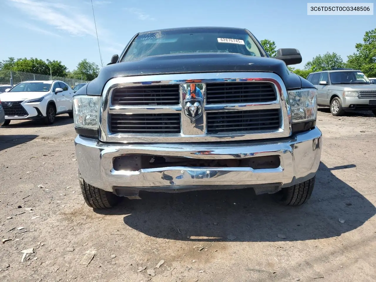 2012 Dodge Ram 2500 St VIN: 3C6TD5CT0CG348506 Lot: 62876745