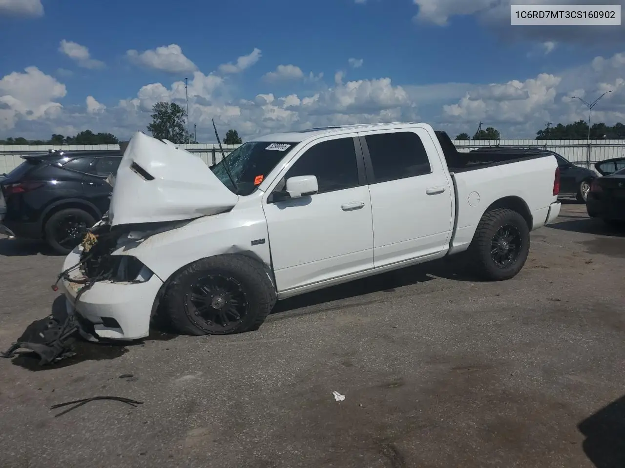 2012 Dodge Ram 1500 Sport VIN: 1C6RD7MT3CS160902 Lot: 62908065