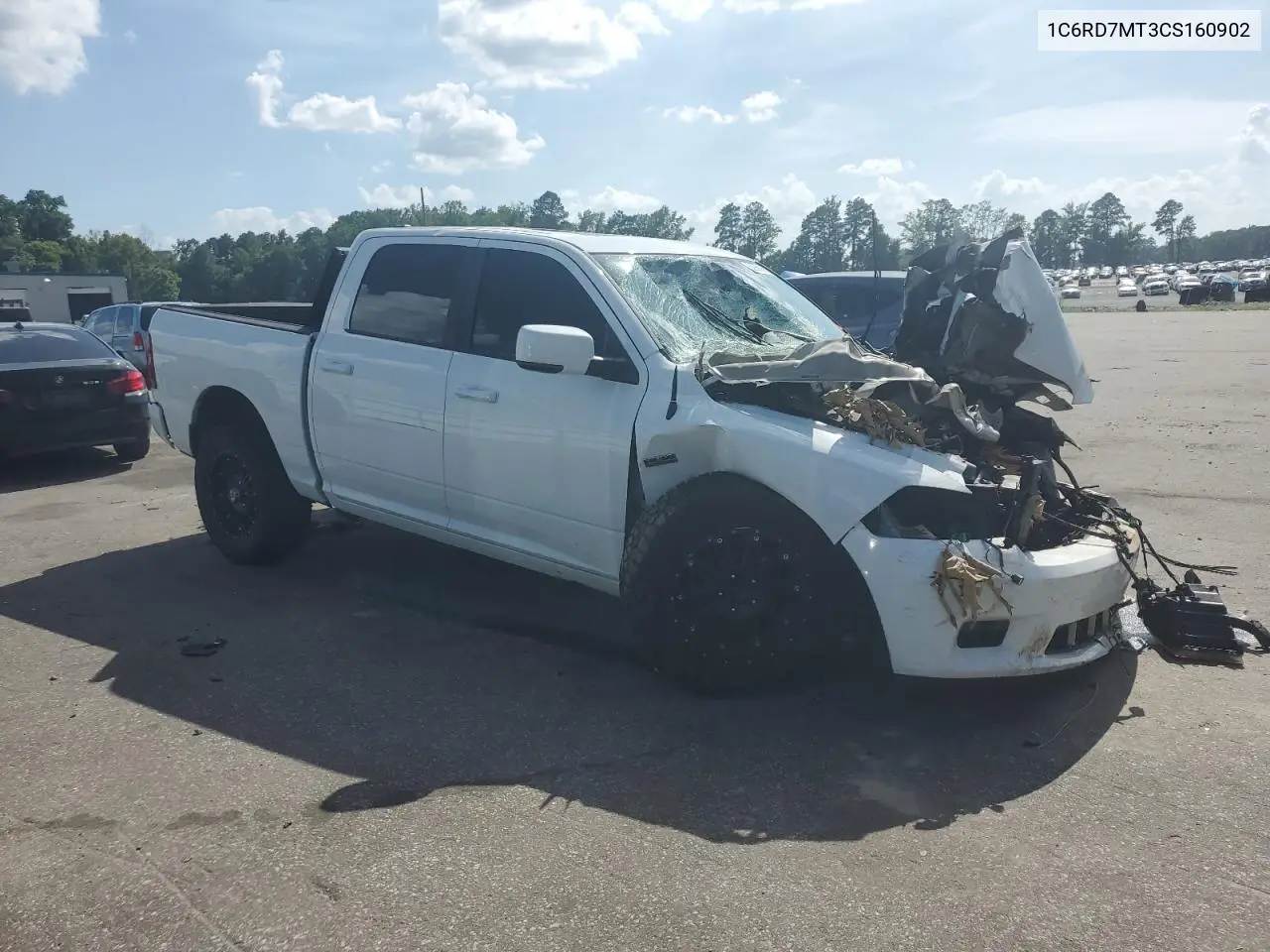 2012 Dodge Ram 1500 Sport VIN: 1C6RD7MT3CS160902 Lot: 62908065