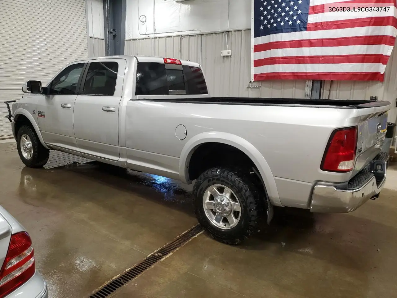 2012 Dodge Ram 3500 Laramie VIN: 3C63D3JL9CG343747 Lot: 62959205