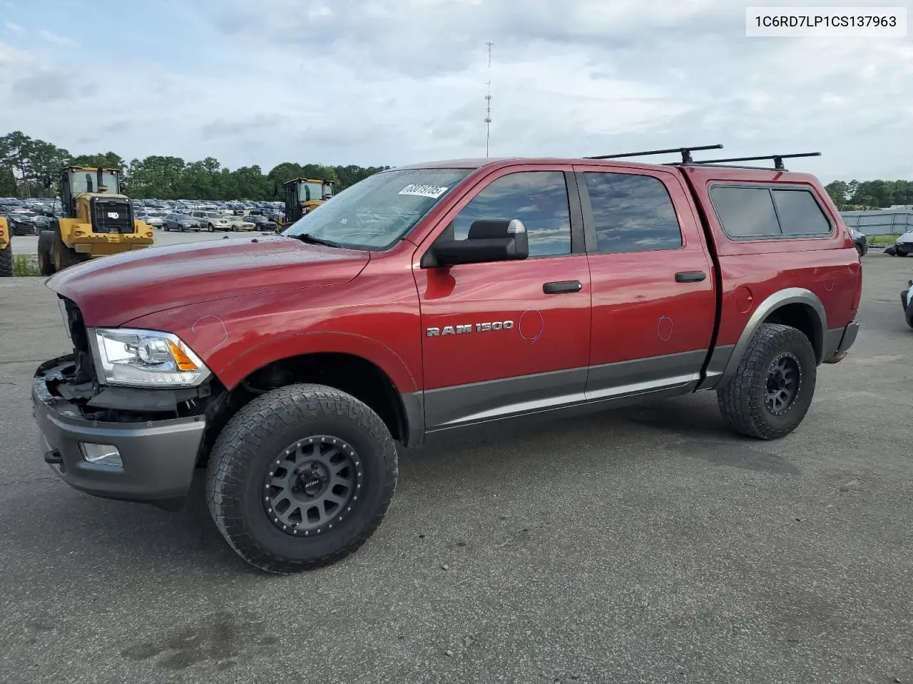2012 Dodge Ram 1500 Slt VIN: 1C6RD7LP1CS137963 Lot: 63019705