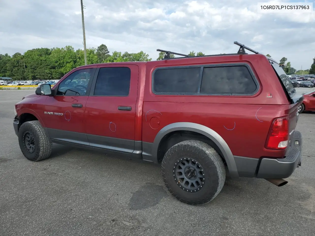 2012 Dodge Ram 1500 Slt VIN: 1C6RD7LP1CS137963 Lot: 63019705