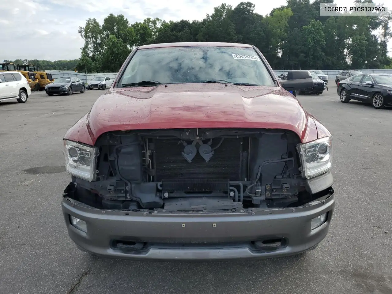 2012 Dodge Ram 1500 Slt VIN: 1C6RD7LP1CS137963 Lot: 63019705