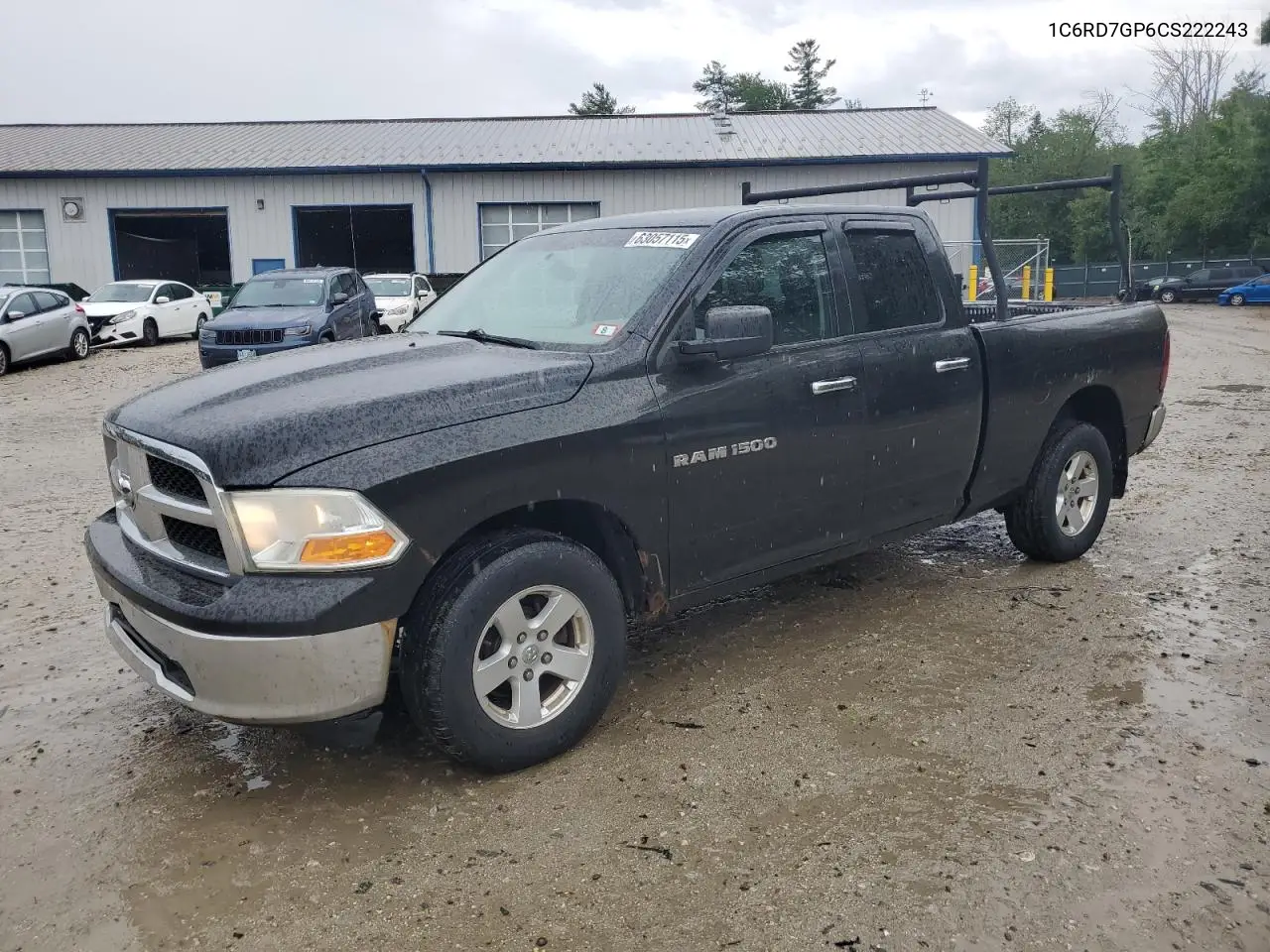 2012 Dodge Ram 1500 Slt VIN: 1C6RD7GP6CS222243 Lot: 63057115